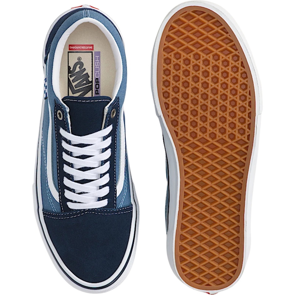 2026 Vans Skate Old Skool Shoes VN0A5FCBNAV - Navy / white